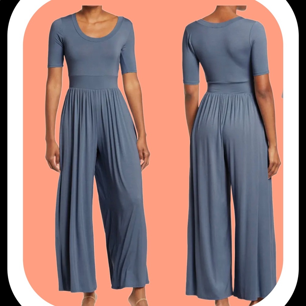 Gray cotton T-shirt jumpsuit West Kei